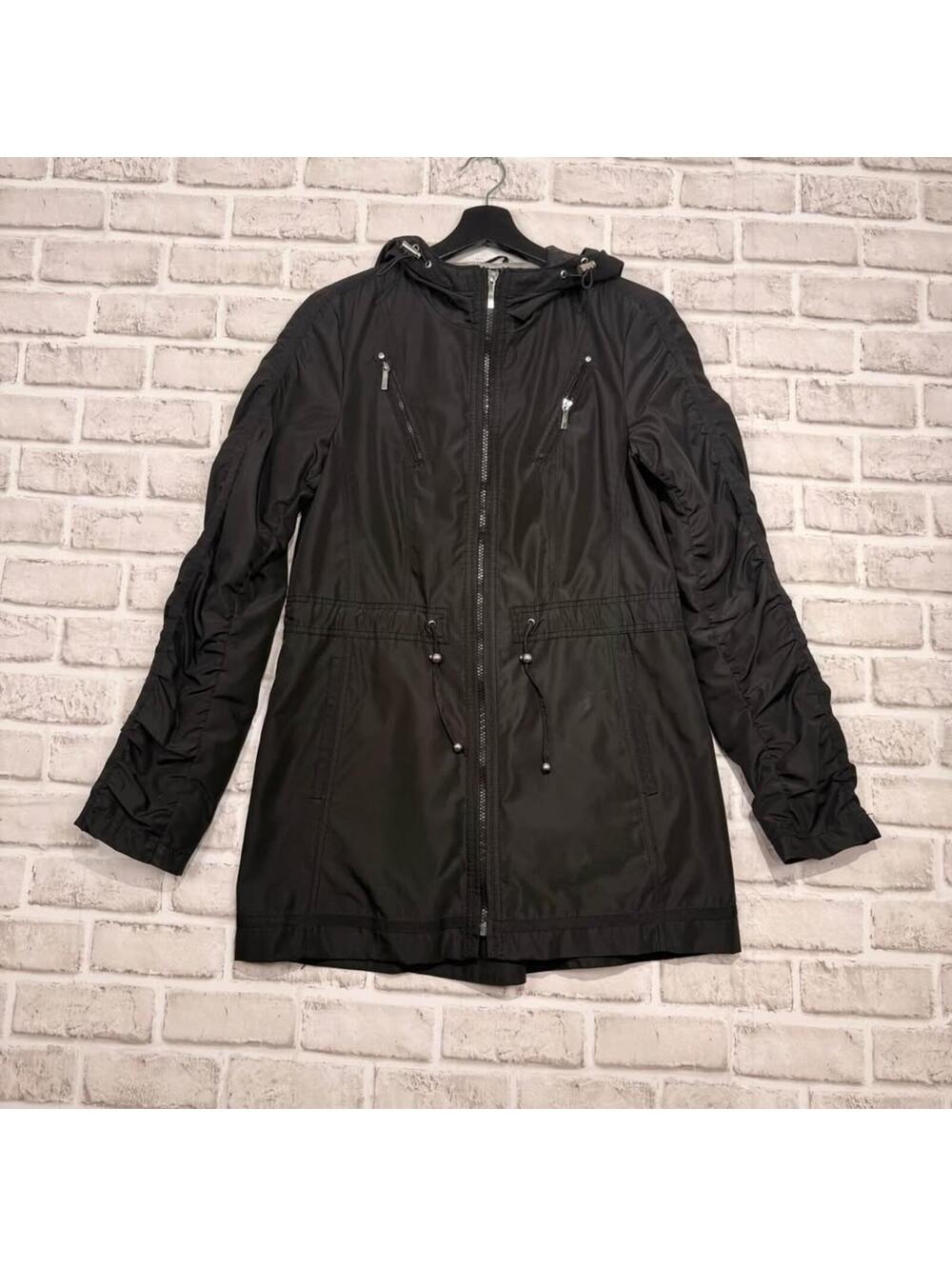 Laundry‎ by Shelli Segal Rain Coat Black Women's S Jacket